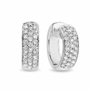 Diamond Pave Huggies JOH046