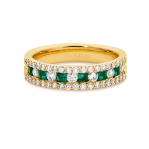 Emerald & Diamond Ring