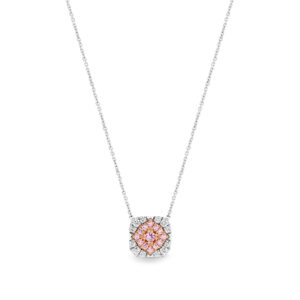 Elizabeth Argyle Pink Diamond Necklace