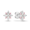 Argyle Pink Diamond Snowflake Studs