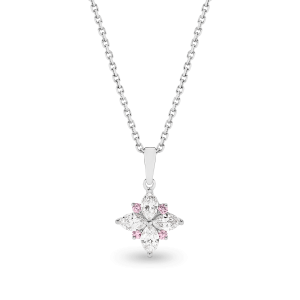 Argyle Pink Diamond Snowflake Pendant