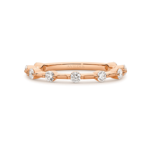 Round Brilliant Cut Diamond Spaced Out Band - Image 5