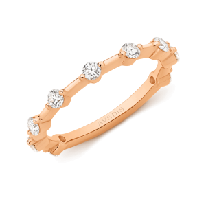 Round Brilliant Cut Diamond Spaced Out Band - Image 6